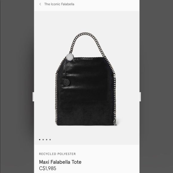 NEW W/TAG STELLA MCCARTNEY Maxi Falabella Tote - Picture 5 of 15